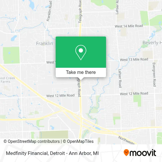 Medfinity Financial map