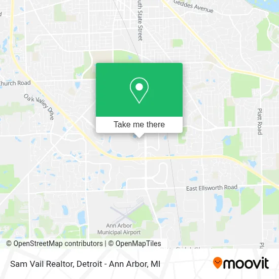 Sam Vail Realtor map