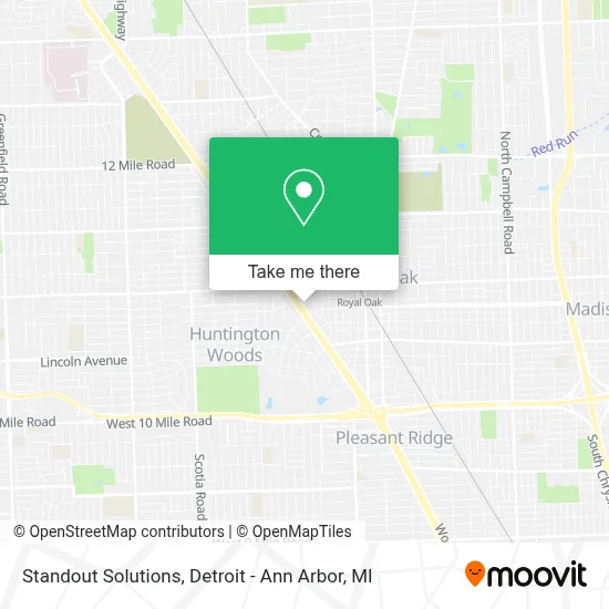 Standout Solutions map