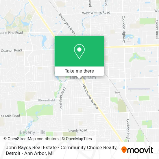 John Rayes Real Estate - Community Choice Realty map
