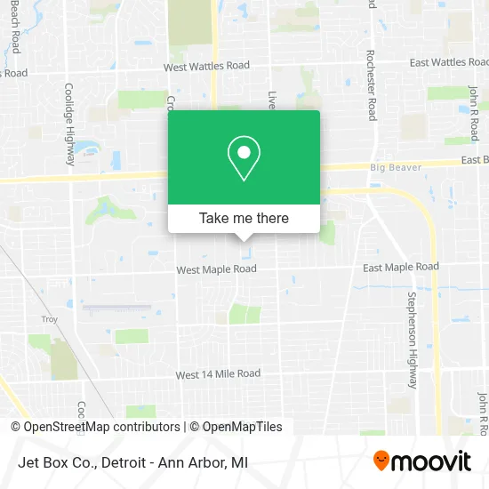 Jet Box Co. map