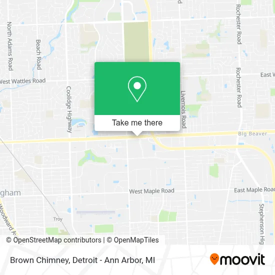 Brown Chimney map