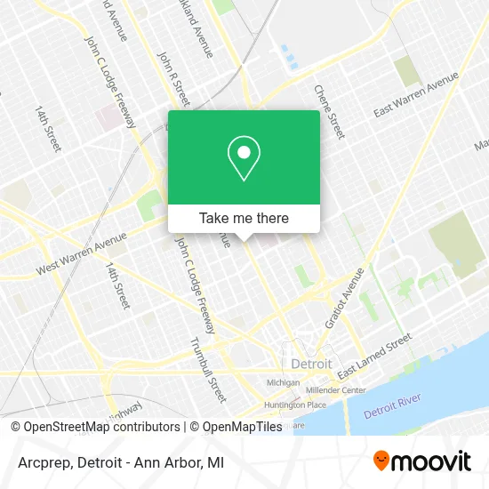 Arcprep map