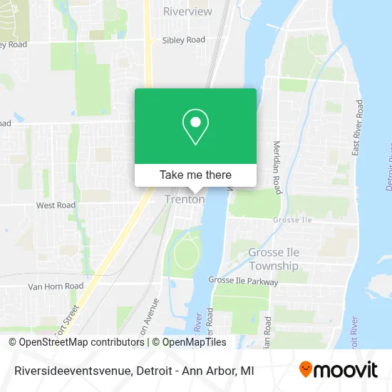 Riversideeventsvenue map