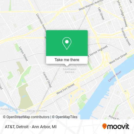 At&T map