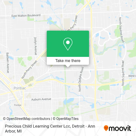 Precious Child Learning  Center Lcc map