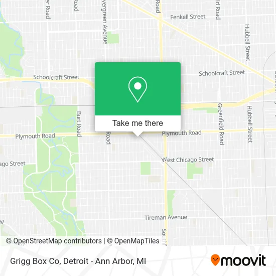 Grigg Box Co map