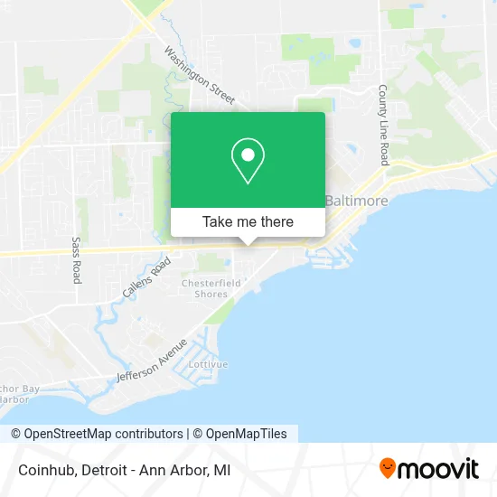 Coinhub map