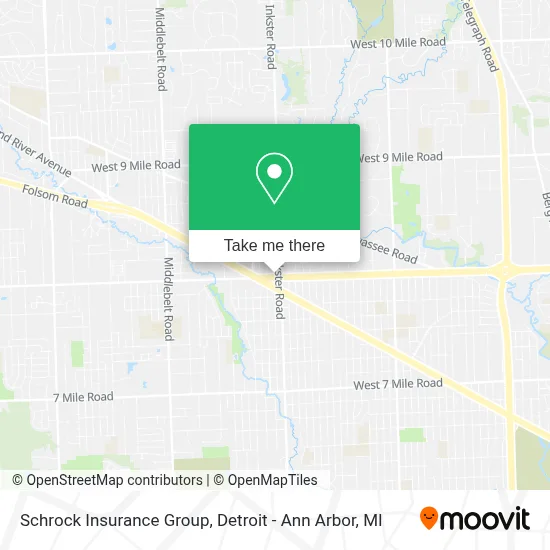 Schrock Insurance Group map