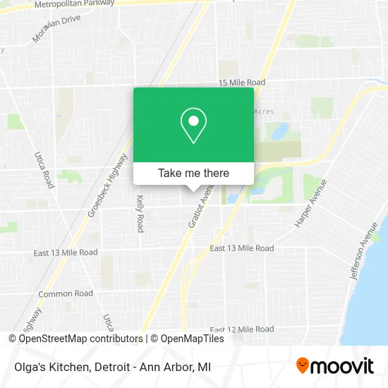 Olga's Kitchen map