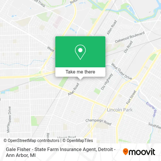 Gale Fisher - State Farm Insurance Agent map