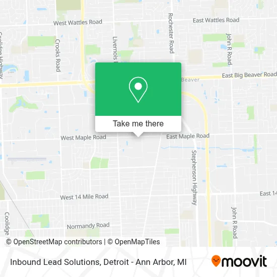 Inbound Lead Solutions map
