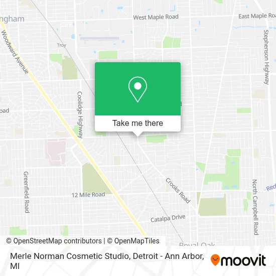 Merle Norman Cosmetic Studio map
