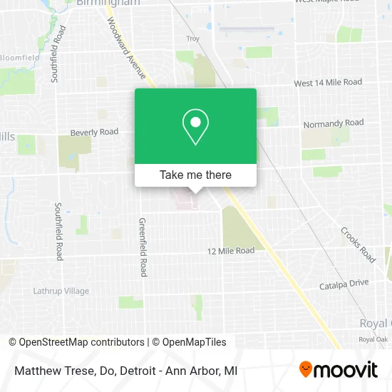 Matthew Trese, Do map