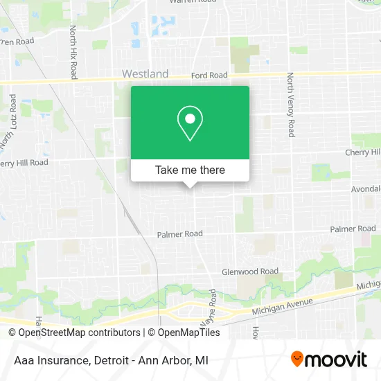 Aaa Insurance map