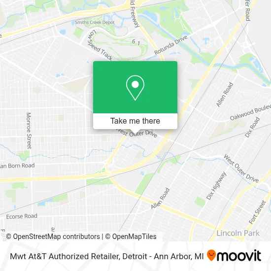 Mwt At&T Authorized Retailer map
