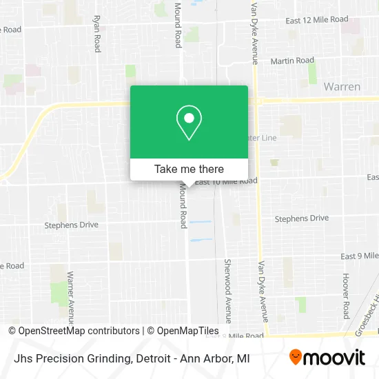 Jhs Precision Grinding map