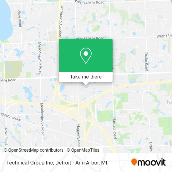 Technical Group Inc map