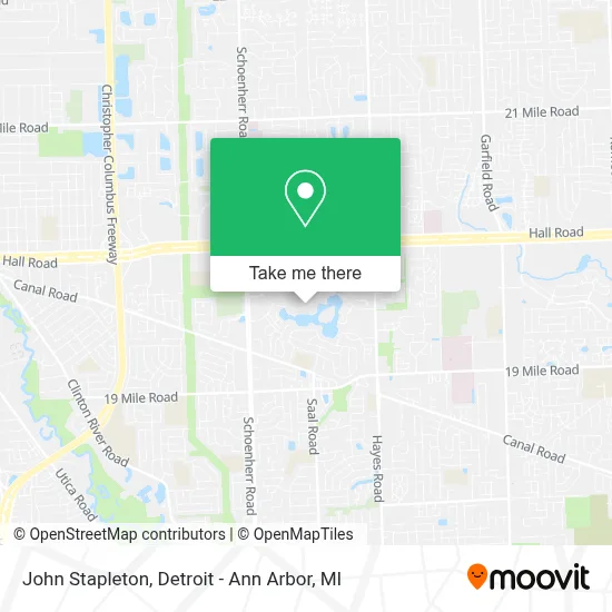 John Stapleton map