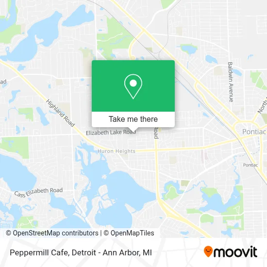 Peppermill Cafe map