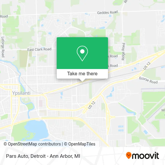 Pars Auto map