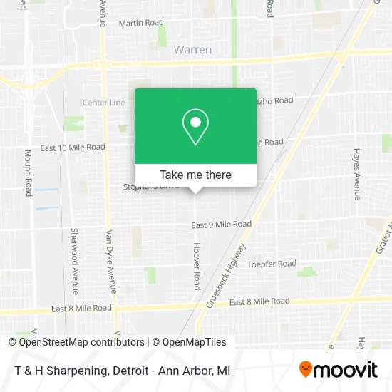 T & H Sharpening map