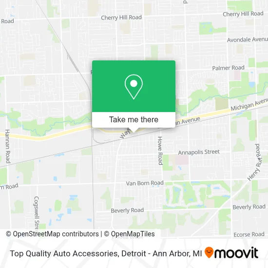 Top Quality Auto Accessories map