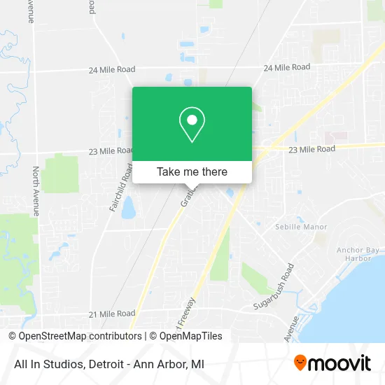 All In Studios map