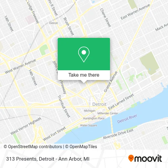 313 Presents map