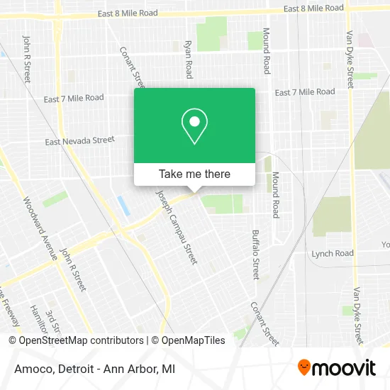 Amoco map