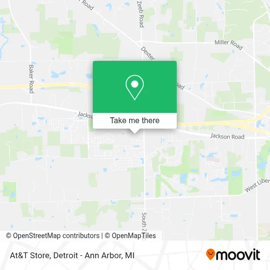 At&T Store map