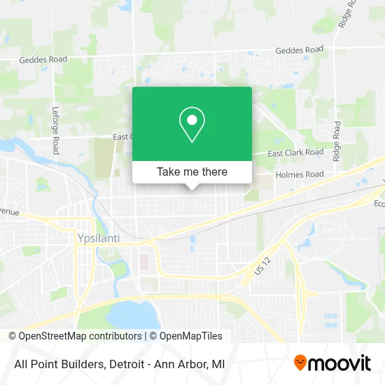 All Point Builders map