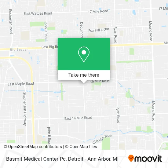 Basmit Medical Center Pc map