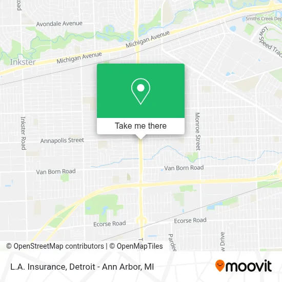 L.A. Insurance map