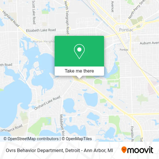 Ovrs Behavior Department map