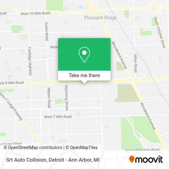 Srt Auto Collision map