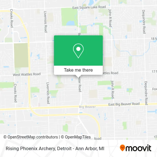 Rising Phoenix Archery map