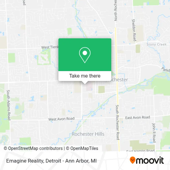 Emagine Reality map