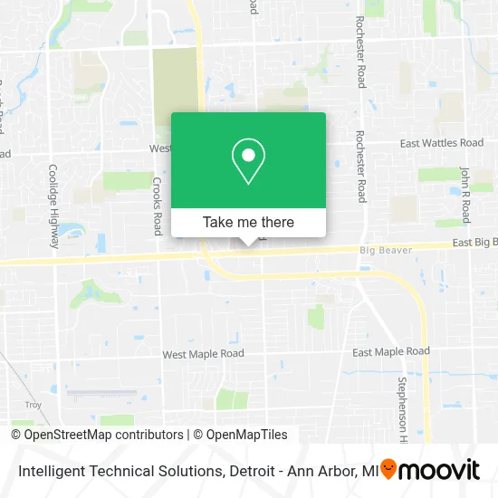 Intelligent Technical Solutions map