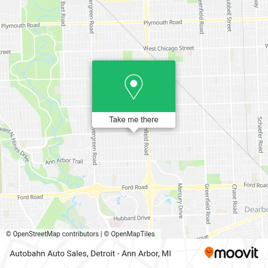 Autobahn Auto Sales map