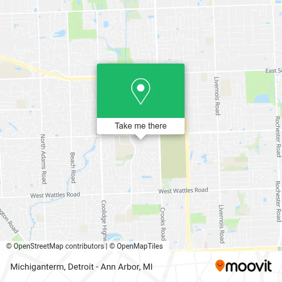 Michiganterm map