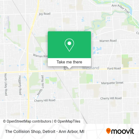 The Collision Shop map