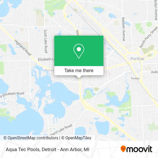 Aqua Tec Pools map