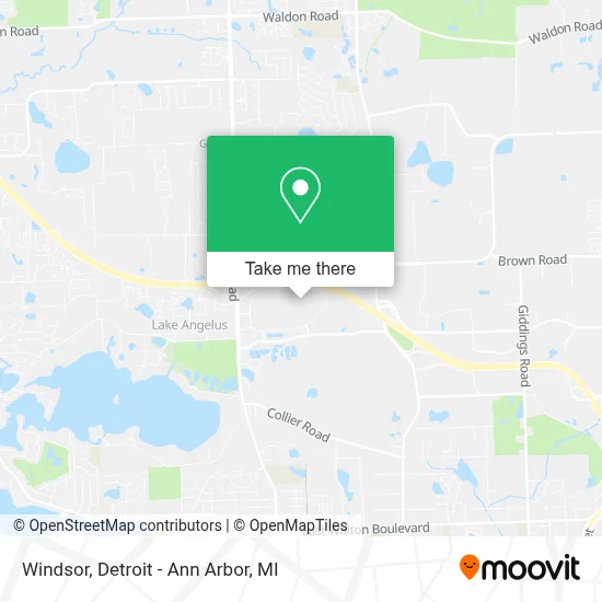 Windsor map