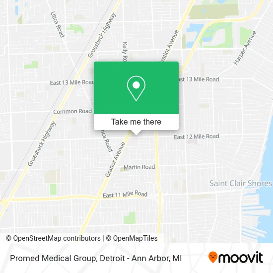 Promed Medical Group map