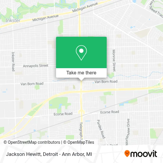 Jackson Hewitt map