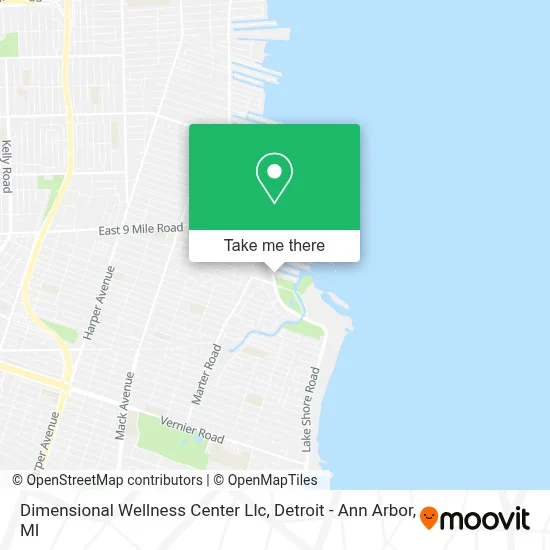 Dimensional Wellness Center Llc map