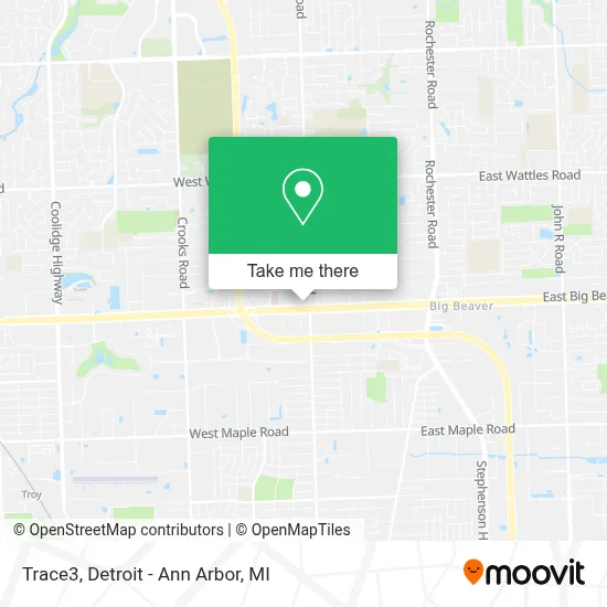 Trace3 map