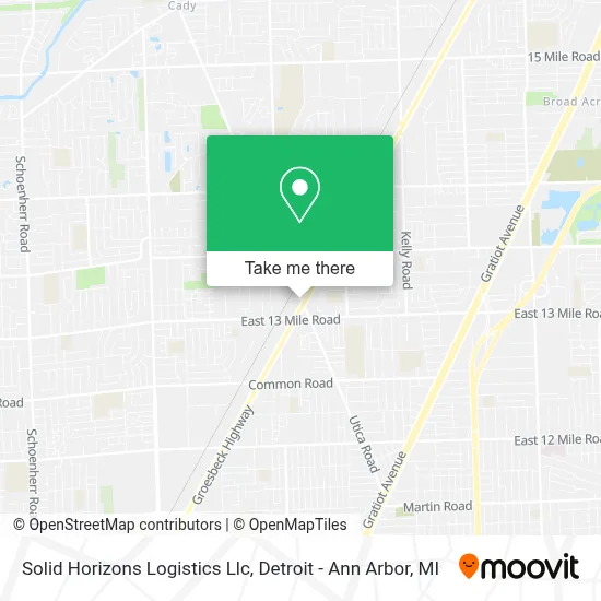 Solid Horizons Logistics Llc map