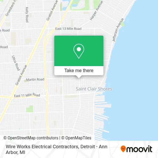 Wire Works Electrical Contractors map